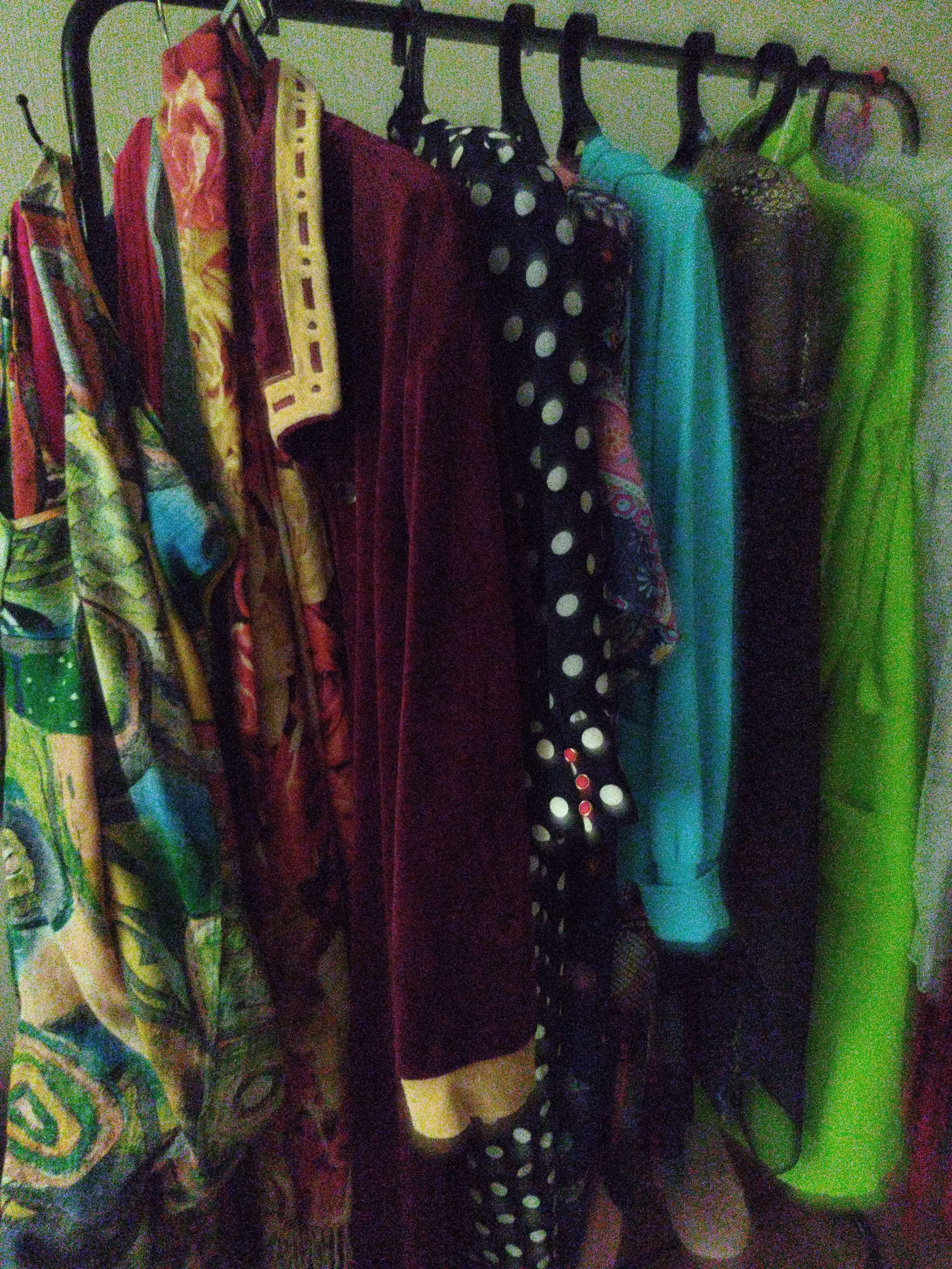 Фотография покупателя товара Стойка для одежды «Радуга», 89,2×39×154 см, цвет чёрный