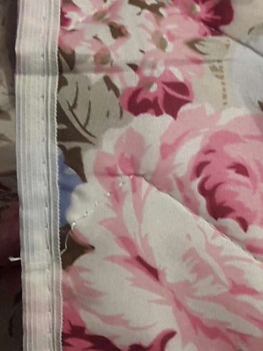 Фотография покупателя товара Одеяло стеганое облегченное, размер 140х205 см, цвет МИКС, файбер - Фото 4