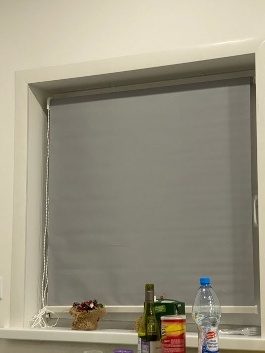 Фотография покупателя товара Штора рулонная «Механика», 60×180 см (с учётом креплений 3,5 см), цвет белый - Фото 5