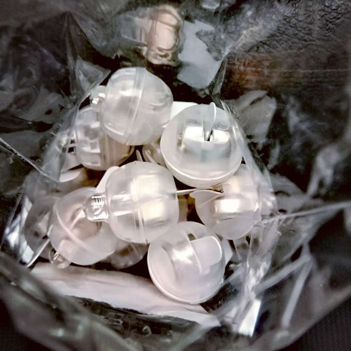 Фотография покупателя товара Светодиод для шара, круглый, цвет белый, пластик - Фото 5