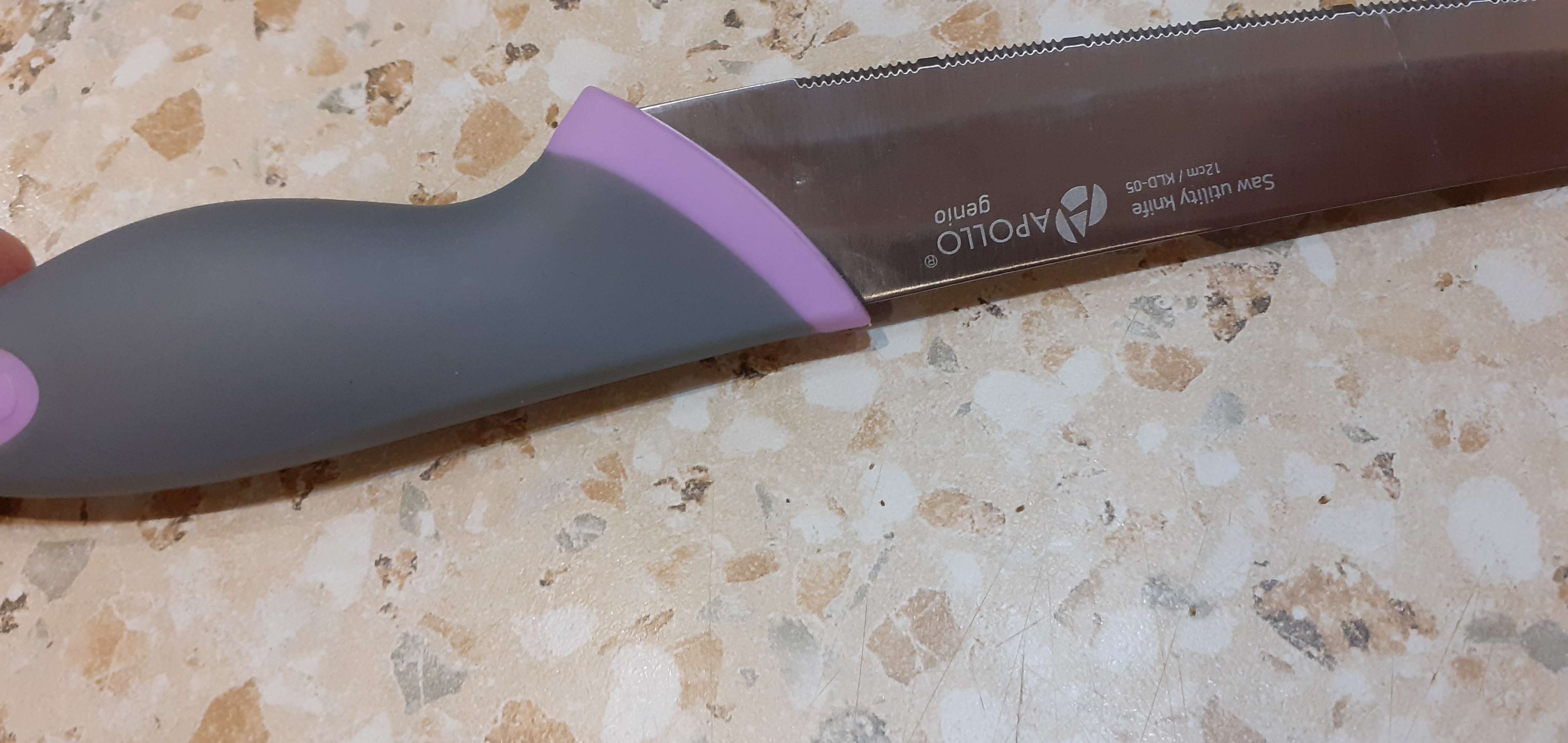 Фотография покупателя товара Нож кухонный для мяса Apollo Kaleido, лезвие 12 см - Фото 1
