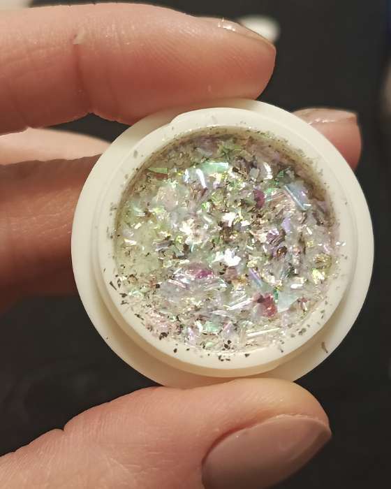 Фотография покупателя товара Втирка для ногтей, с аппликатором, зеркальное золото - Фото 7