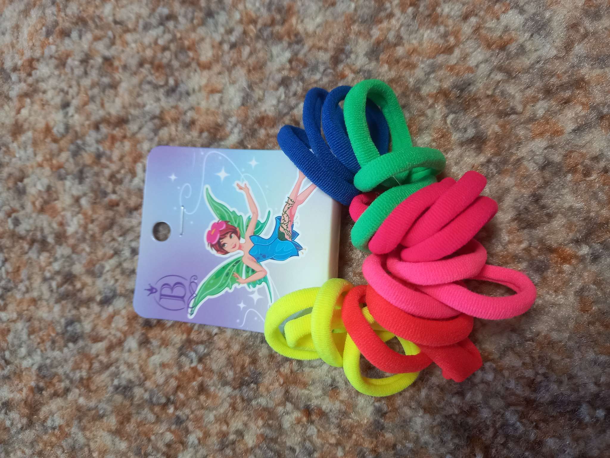 Фотография покупателя товара Резинки для волос «Фея Лави», набор 20 шт., 2.5 см, яркие - Фото 2