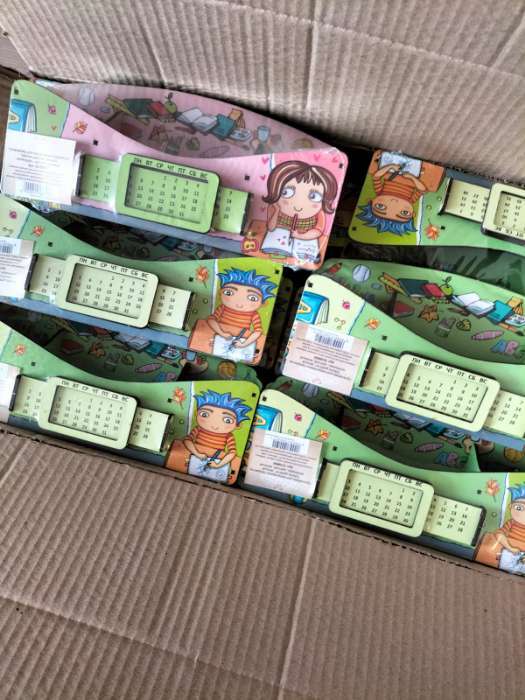 Фотография покупателя товара Органайзер для канцелярии «Школа удобств», вечный календарь - Фото 2