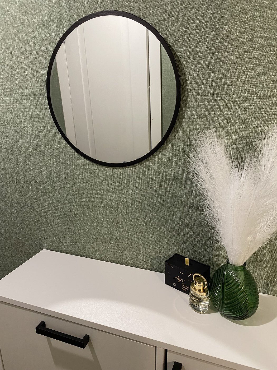 Фотография покупателя товара Сухоцветы искусственные «Пампасная трава», 43 см, 3 шт., тёмно-серый - Фото 1