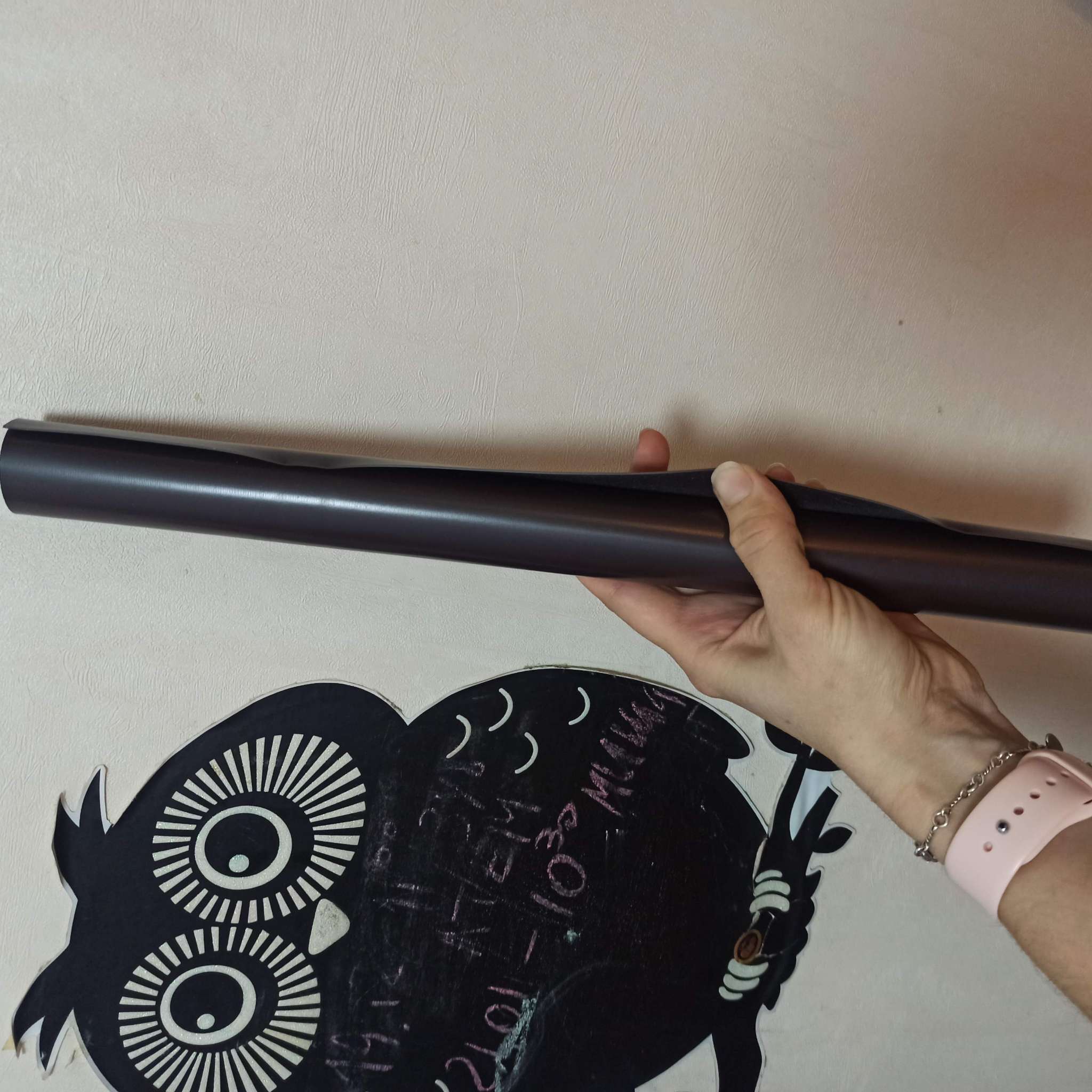 Фотография покупателя товара Магнитный винил с мелками, TAKE IT EASY, 60×40 см, толщина 0.8 мм - Фото 2