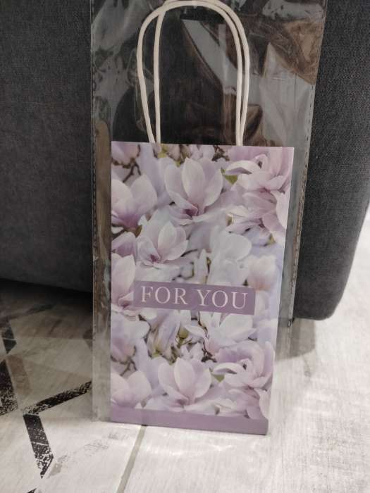 Фотография покупателя товара Пакет подарочный крафт, упаковка, «Мечтай!», 12×21×9 см - Фото 5