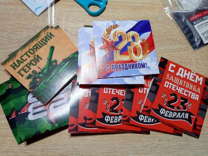 Фотография покупателя товара Блокнот 10×10 см, 16 л. «23 февраля. Классика» МИКС - Фото 1