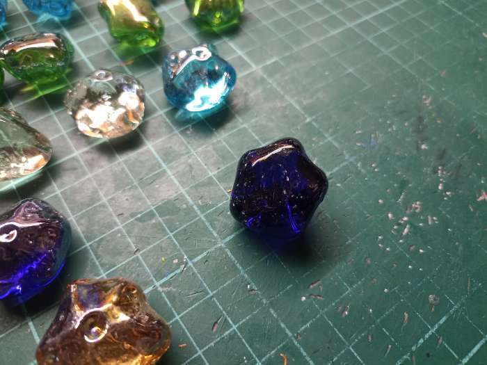 Фотография покупателя товара Декор стекло «Рельеф», 250 г, МИКС - Фото 1