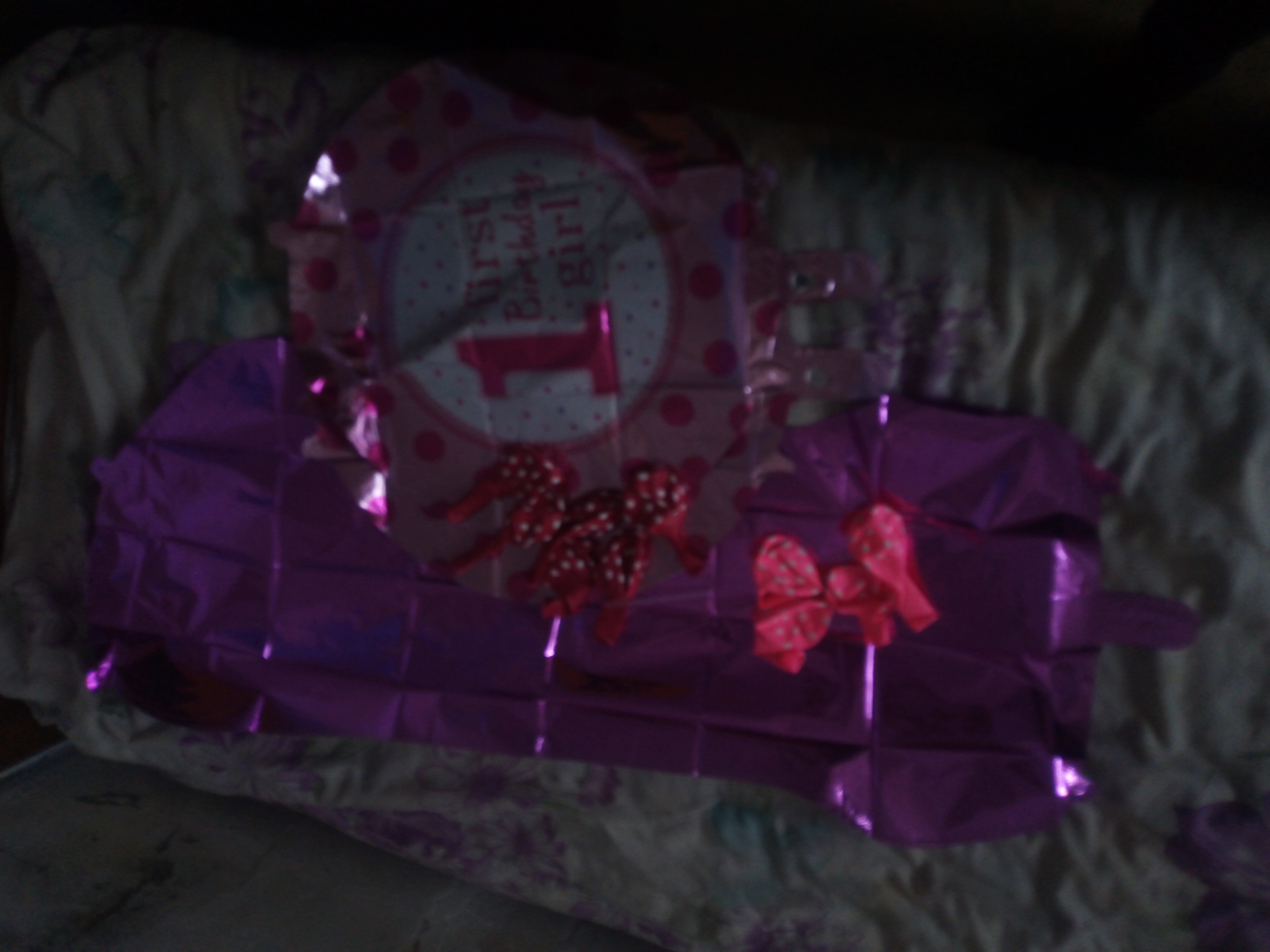 Фотография покупателя товара Букет из шаров "Первый день рождения малышка", фольга, латекс, набор 13 шт. - Фото 2