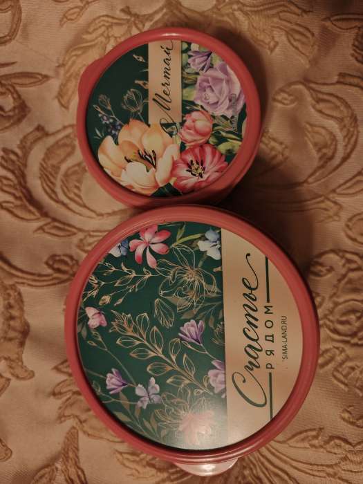 Фотография покупателя товара Ланч - бокс круглый «Девушка», 150 мл - Фото 3