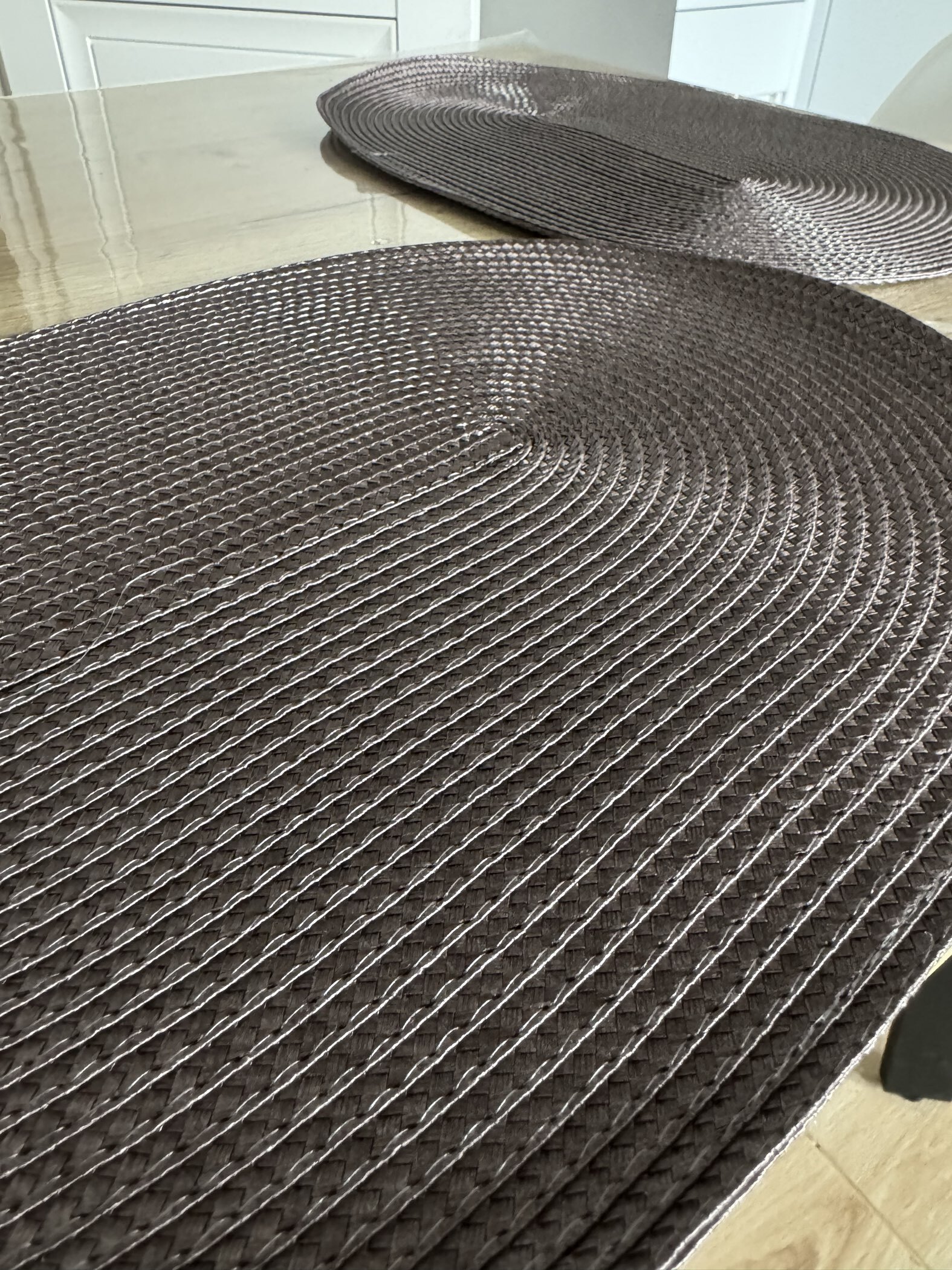 Фотография покупателя товара Салфетка сервировочная Доляна «Лофт», форма овал, 45×30 см, медная - Фото 2