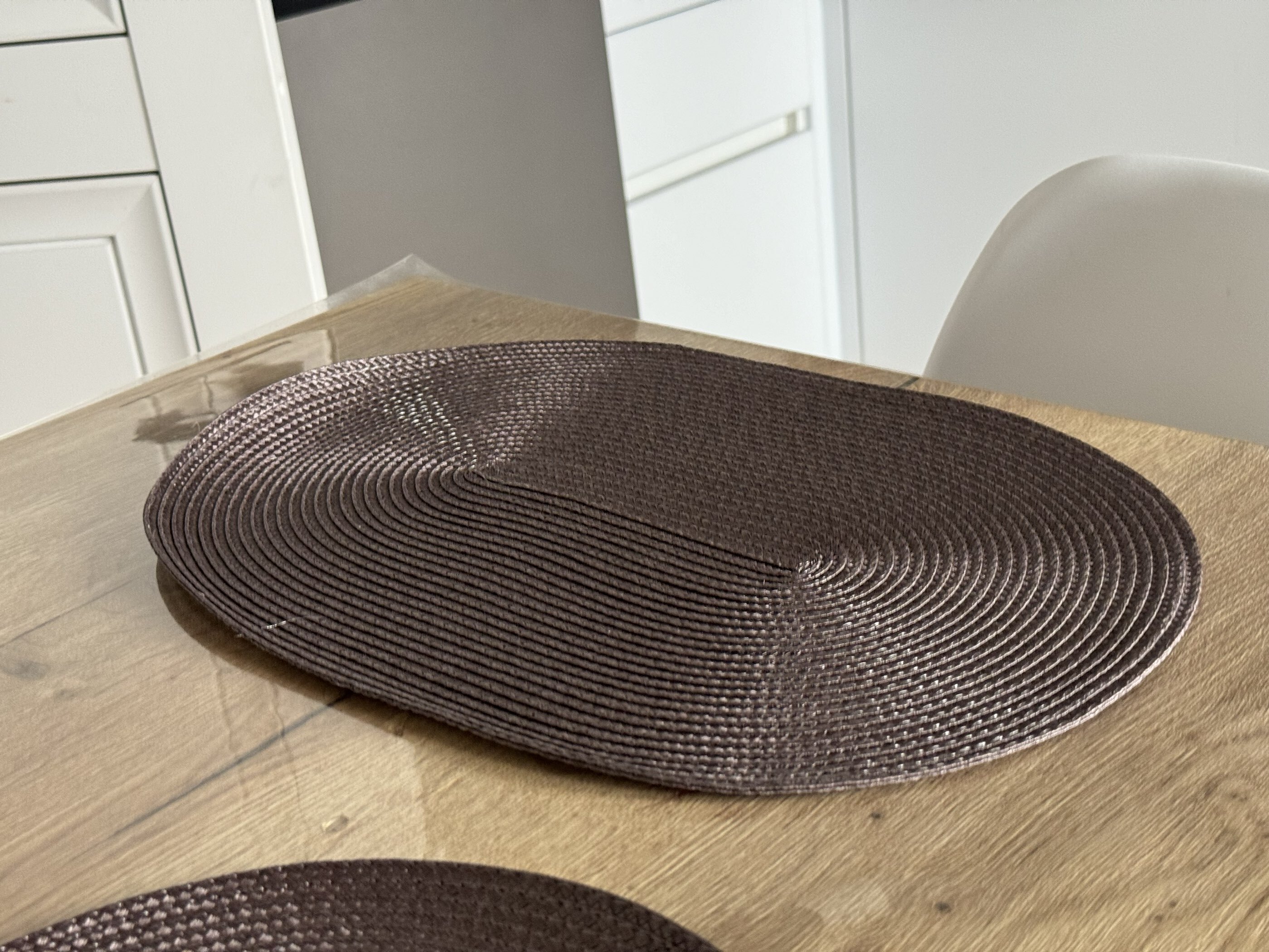 Фотография покупателя товара Салфетка сервировочная Доляна «Лофт», форма овал, 45×30 см, медная - Фото 5