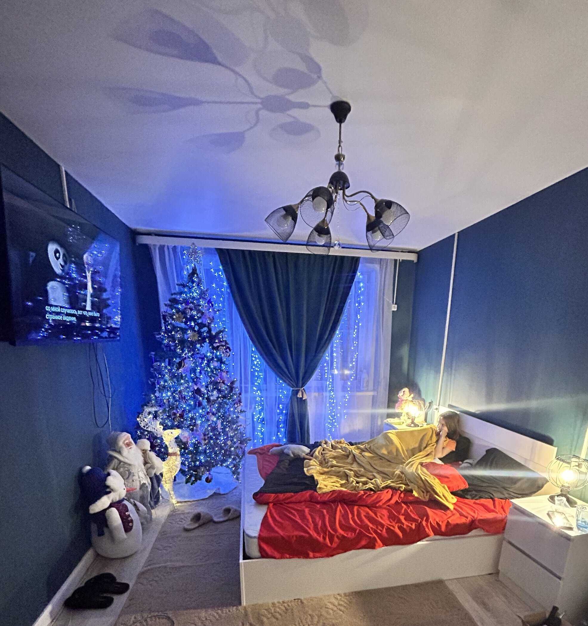 Фотография покупателя товара Штора портьерная «Этель» 270×300 см - Фото 1