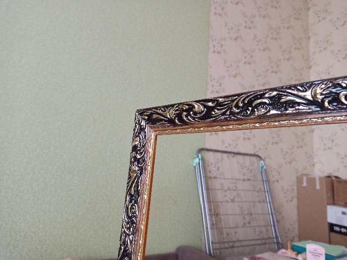 Фотография покупателя товара Рама для картин (зеркал) 60 х 80 х 4 см, дерево "Версаль", золотая - Фото 4