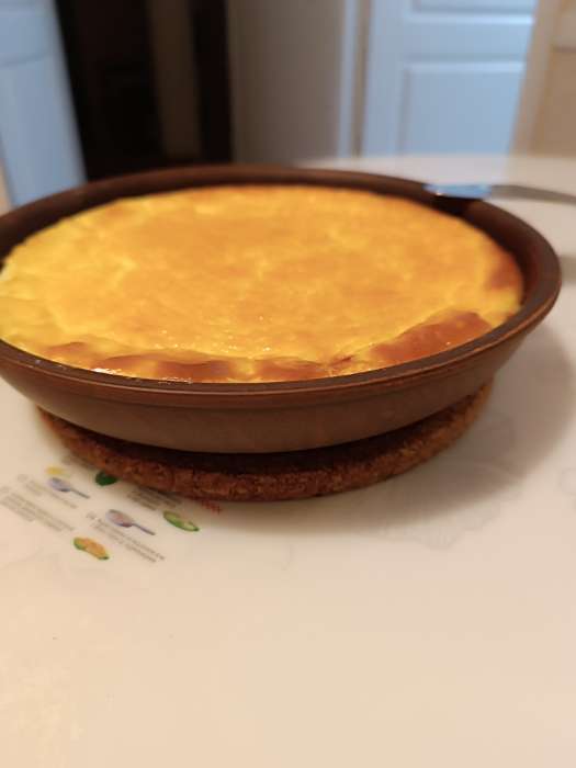 Фотография покупателя товара Форма для запекания «Колос», 670 мл, 21×4 см, красная глина - Фото 1