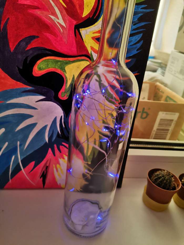 Фотография покупателя товара Бутылка стеклянная «Оригинальная», 700 мл, h=32 см, цвет прозрачный - Фото 17