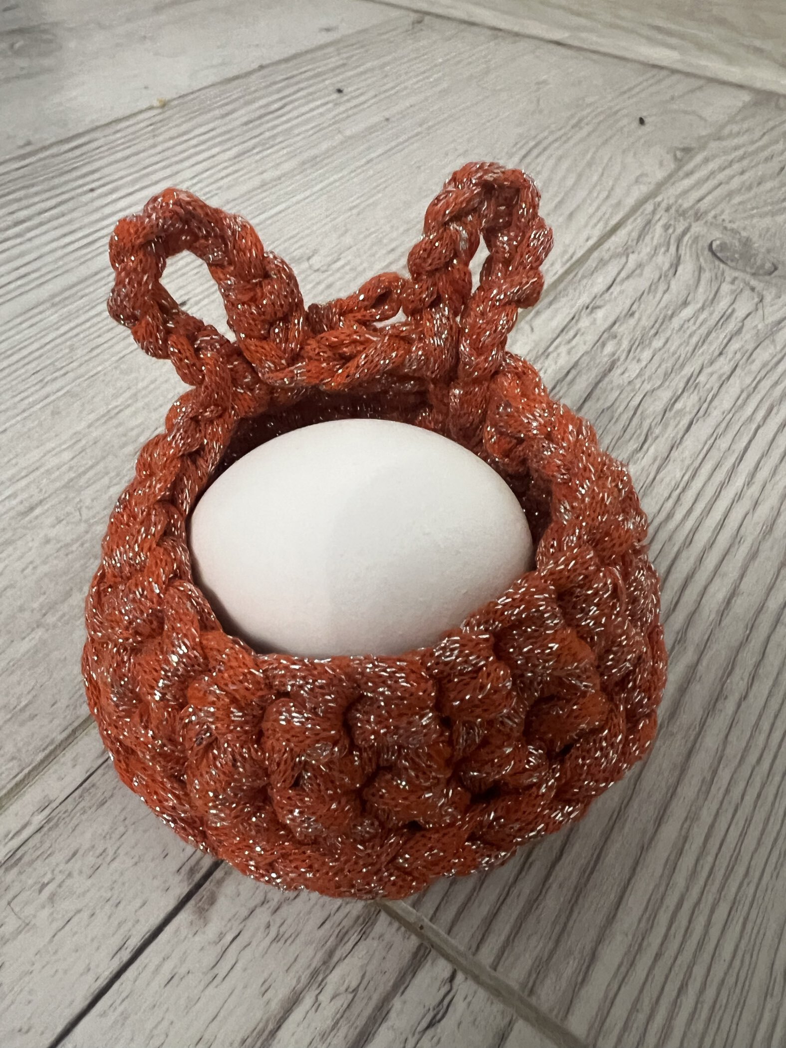 Фотография покупателя товара Трикотажная пряжа "Риббон" с люрексом 85м/170±5 гр (Кофе, люрекс: Серебро) - Фото 7