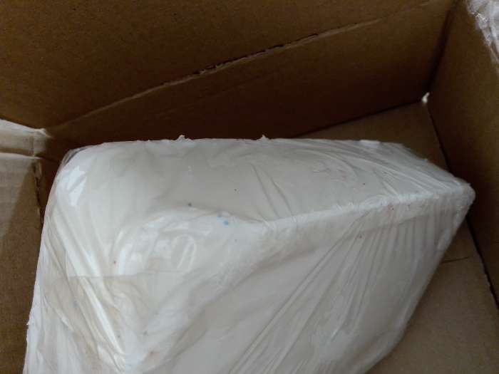 Фотография покупателя товара Мыльная основа «Твёрдый стандарт» белая 1 кг