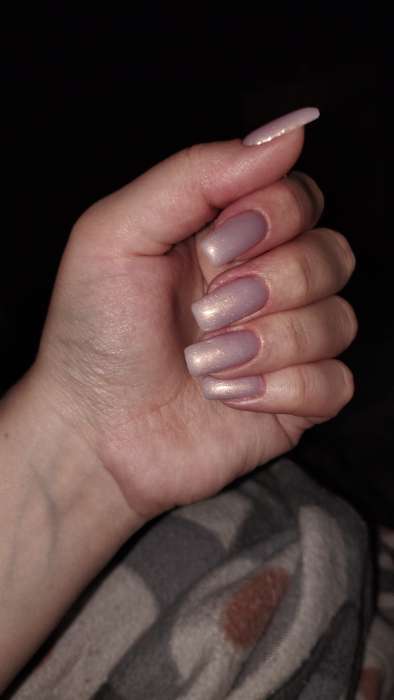 Фотография покупателя товара Гель лак для ногтей, жемчужный, трехфазный, 10 мл, LED/UV, синий (287) - Фото 4