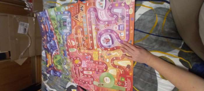 Фотография покупателя товара Плакат - бродилка «Фабрика Деда Мороза» - Фото 6