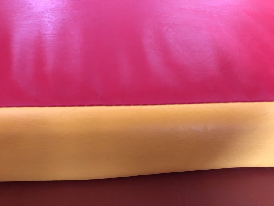 Фотография покупателя товара Мат ONLYTOP, 100х100х10 см, 1 сложение, цвет красный/жёлтый - Фото 1