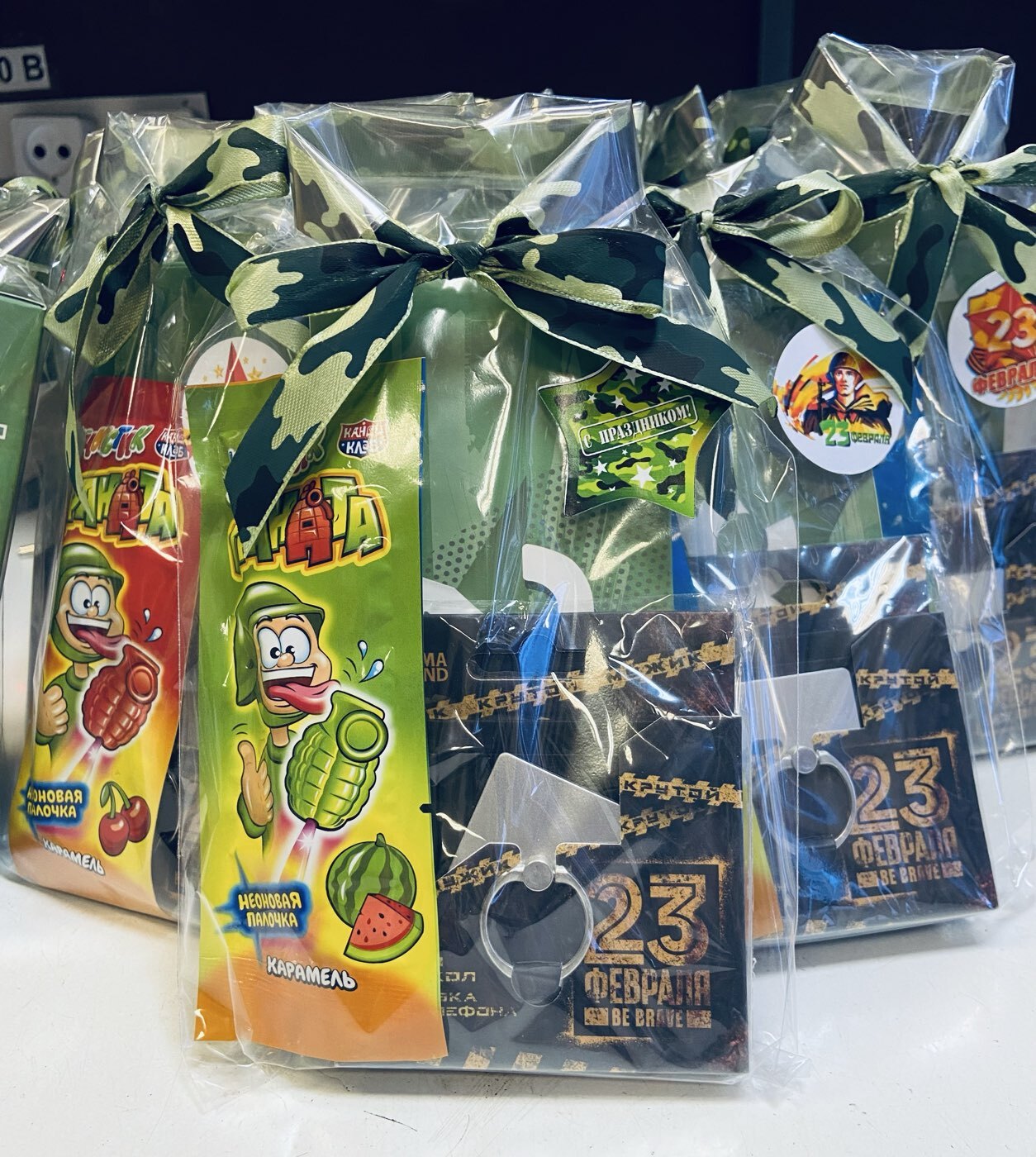 Фотография покупателя товара Лента атласная «Камуфляж», 1.5 × 22.5 (± 1) м, зелёная - Фото 12