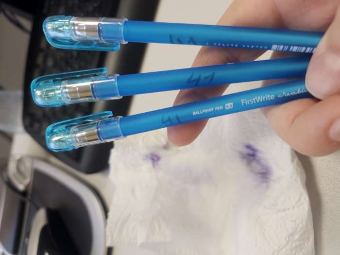 Фотография покупателя товара Ручка шариковая BrunoVisconti. Firstwrite. Creative, синий стержень, узел 0.5 мм, матовый корпус, МИКС - Фото 8