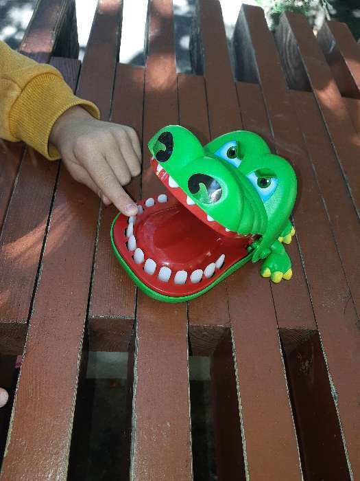 Фотография покупателя товара Настольная игра на реакцию «Безумный крокодил» - Фото 38