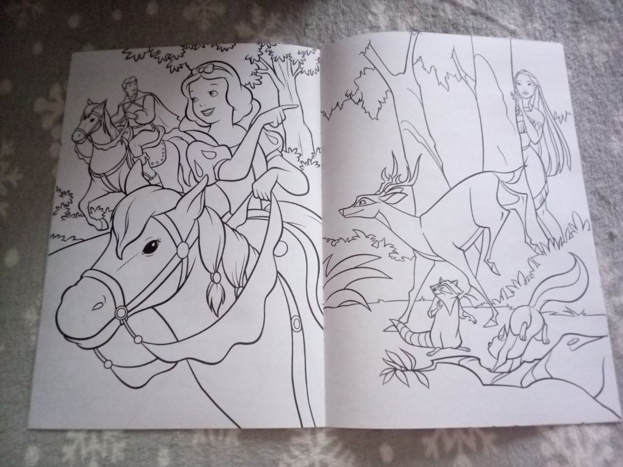 Фотография покупателя товара Раскраска, А4, 16 стр., Принцессы - Фото 4