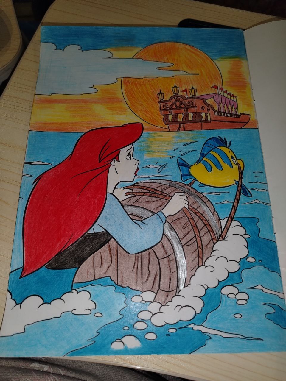 Фотография покупателя товара Раскраска, А4, 16 стр., Принцессы - Фото 5