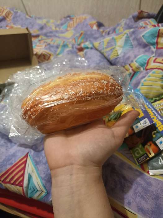 Фотография покупателя товара Муляж «Воздушная булочка», 14×5×5 см - Фото 2