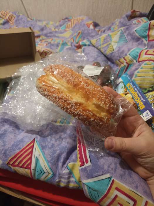 Фотография покупателя товара Муляж «Воздушная булочка», 14×5×5 см - Фото 3