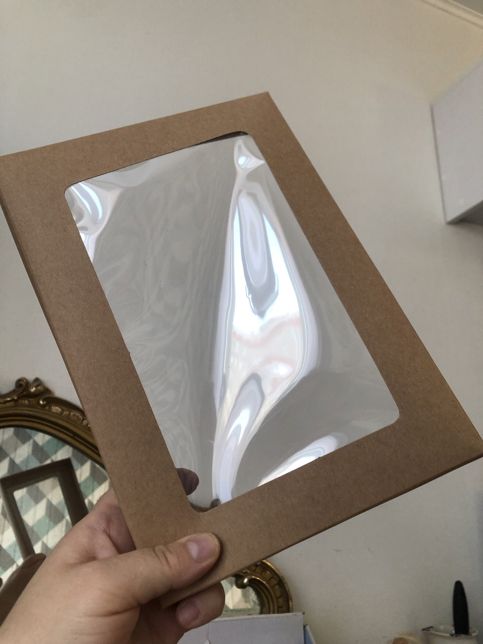 Фотография покупателя товара Коробка подарочная складная, упаковка, крышка-дно, с окном, крафт, 24×17×8 см - Фото 37