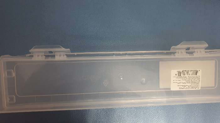 Фотография покупателя товара Пенал для кистей Стамм, футляр пластиковый, 350 x 85 x 35 мм, прозрачный - Фото 2