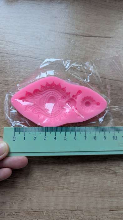 Фотография покупателя товара Молд силиконовый «Украшения» 1×5.2×10 см - Фото 2