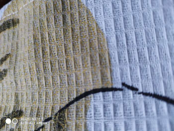 Фотография покупателя товара Полотенце Доляна «Ты звезда» 28×46 см, 100% хл, рогожка 164 г/м² - Фото 2