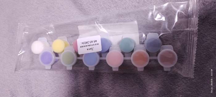 Фотография покупателя товара Краска акриловая, набор 12 цветов × 3 мл, Calligrata, морозостойкие, в пакете - Фото 10