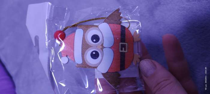 Фотография покупателя товара Елочная игрушка «Совята», МИКС - Фото 1