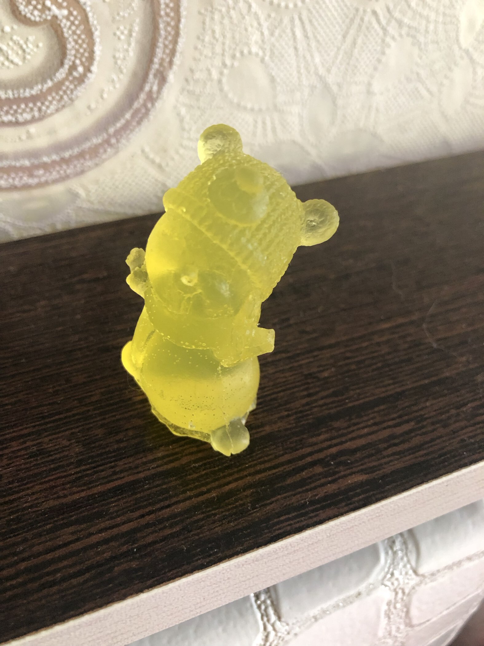 Фотография покупателя товара Молд силикон «Снеговик», 4×2.5×2.5 см - Фото 2