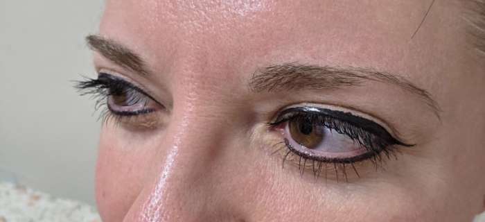 Фотография покупателя товара Подводка-фломастер для глаз Lameila, чёрная, 2 мл - Фото 7