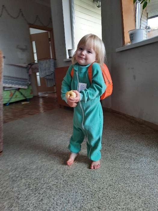 Фотография покупателя товара Комбинезон детский, цвет мятный, рост 98-104 см - Фото 15