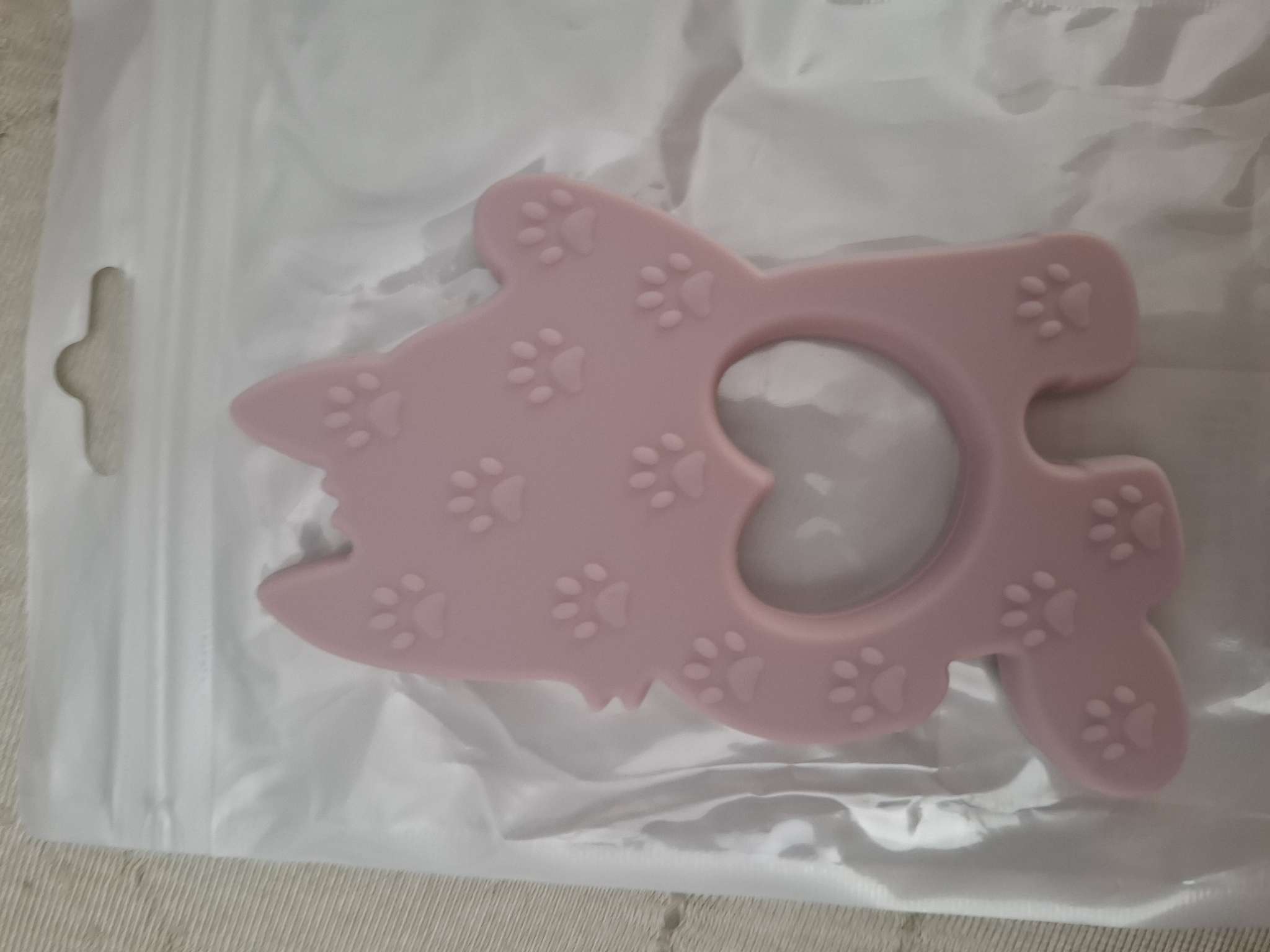 Фотография покупателя товара Прорезыватель силиконовый для зубов «Уточка» - Фото 2