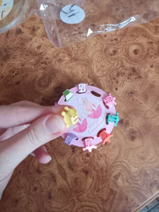Фотография покупателя товара Краб для волос мини Little Princess, набор10 шт.,1.5×1.3×1 см - Фото 1