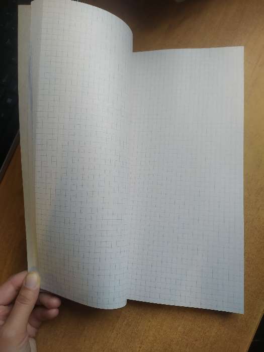 Фотография покупателя товара Тетрадь А4, 96 листов в клетку, Calligrata «Однотонная», серые листы - Фото 1