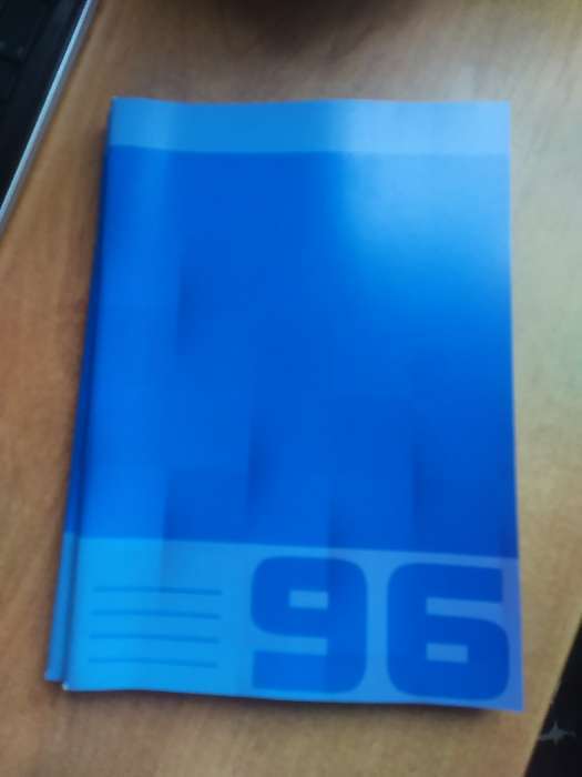 Фотография покупателя товара Тетрадь А4, 96 листов в клетку, Calligrata «Однотонная», серые листы - Фото 2