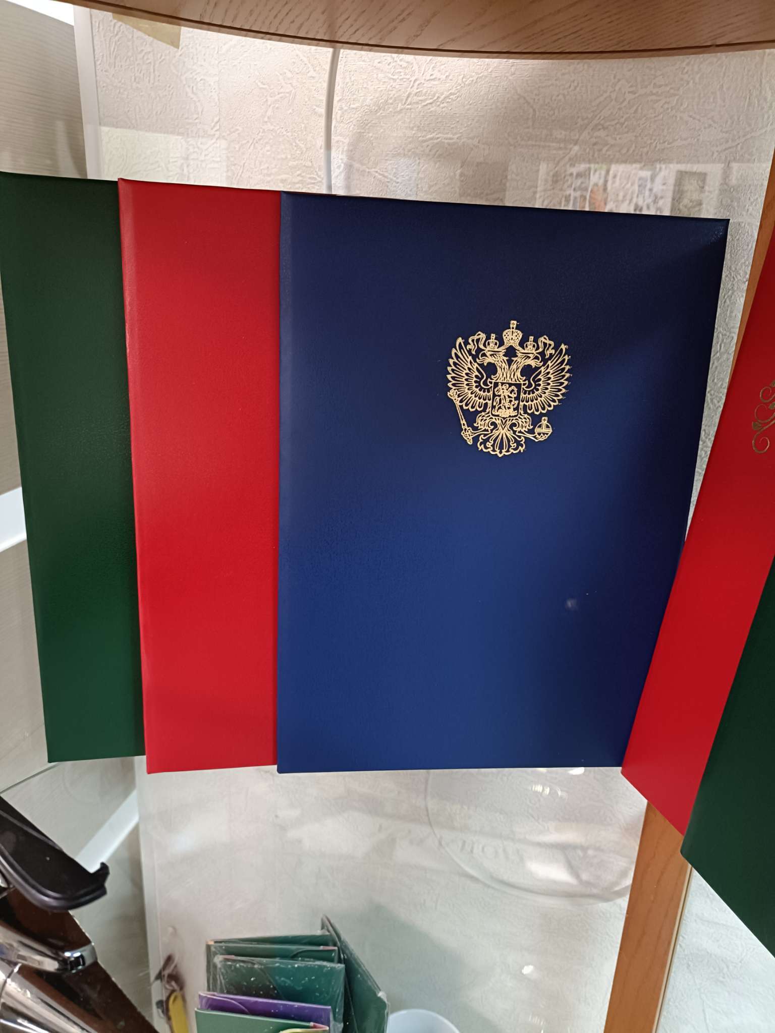 Фотография покупателя товара Папка адресная «Герб», А4 - Фото 1