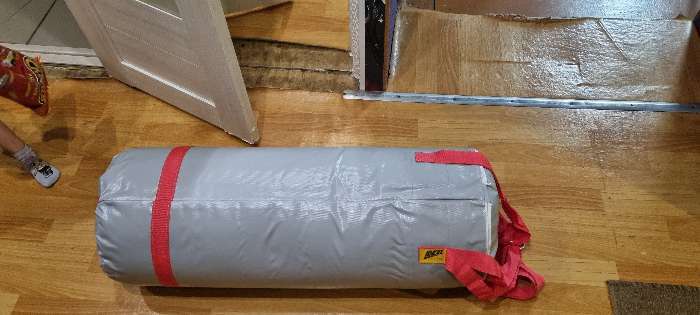 Фотография покупателя товара Боксёрский мешок, вес 10-12 кг, на ленте ременной, цвета МИКС - Фото 2