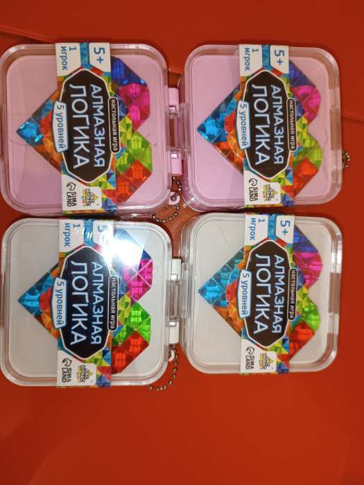 Фотография покупателя товара Настольная игра - головоломка «Алмазная логика», 1 игрок, 5+, МИКС - Фото 1