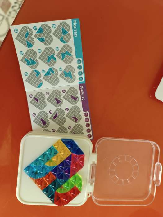 Фотография покупателя товара Настольная игра - головоломка «Алмазная логика», 1 игрок, 5+, МИКС - Фото 4